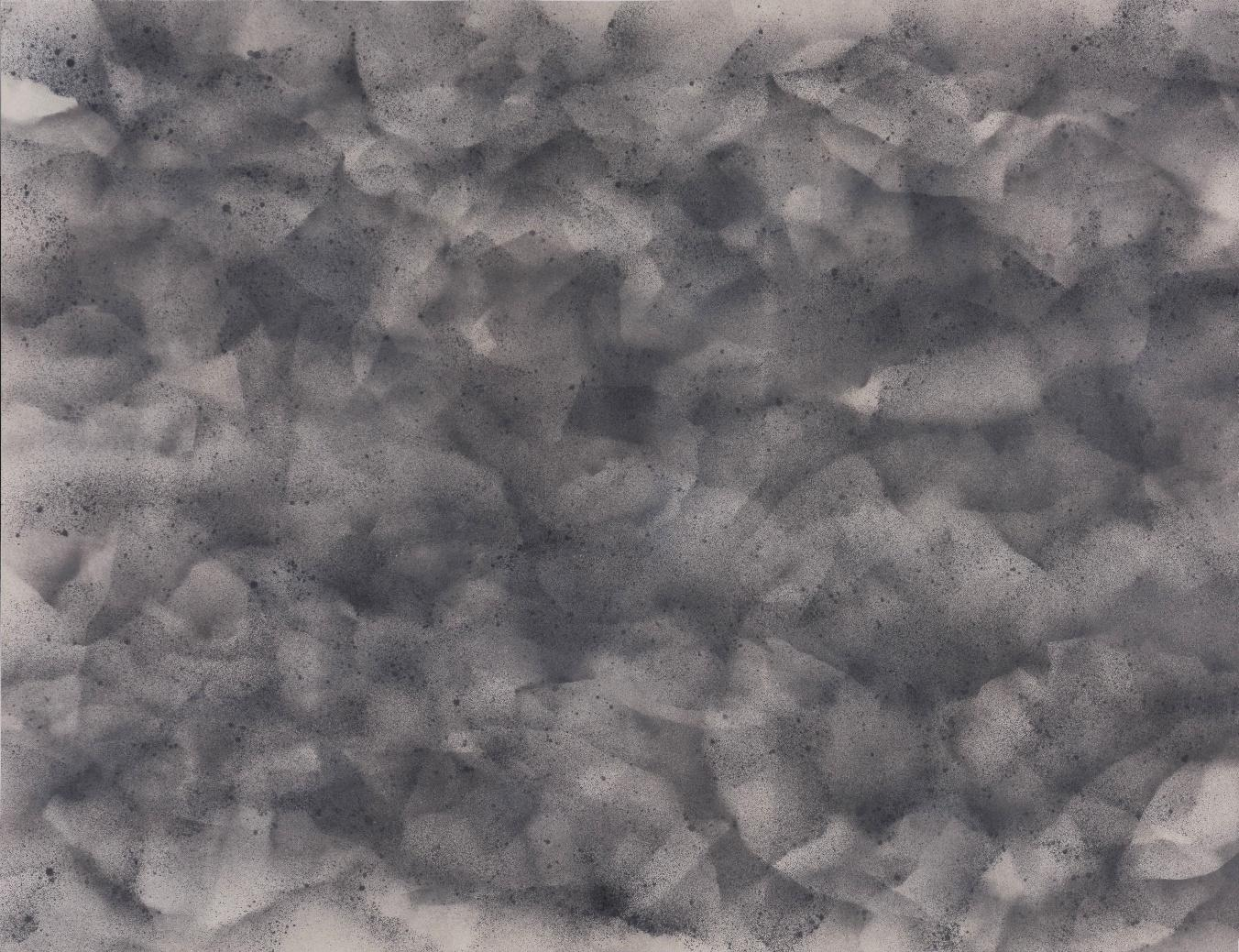 Figure 10 Hsiao Yu-Chieh, “Untitled,” paper, ink, 145x184 cm, 2021.